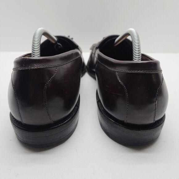 Allen Edmonds Newport Leather Tassel Loafers Brown Dress Shoes Size 11.5 B - Picture 5 of 8